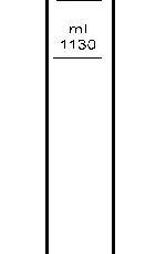 VC266.01  Cilindri per analisi terreni tarati a  ml.1130+1205
