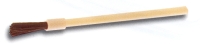 LP402.01  Mini-pennelli fiocco con un Ø da 4 x lunghezza 20 totale 95 mm. Cf.5 pz