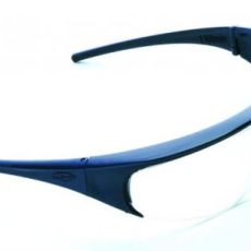 LLG9005074  Occhiali protettivi, Pulsafe Millennia,nero, con lente grigia, antiappannamento