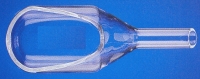 VN110.05  Navicelle vetro per pesata 25x35 con tubo