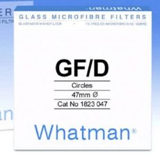 W1823-090  Filtri in microfibra di vetro Whatman GF/D d.90 filtri piani.Conf.25pz