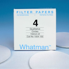 W1004-240  Carta da filtro Whatman 4  d.240 filtri piani.Conf.100pz