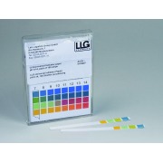 LLG9129807  Cartine indicatrici di pH, in strisce, 0-14 pH, confezione da 100 strisce